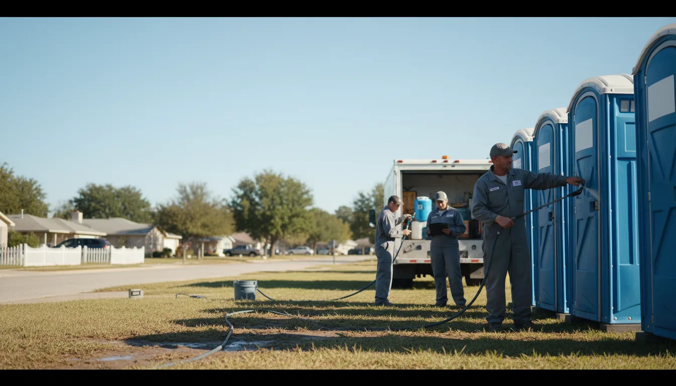 Long-Term Portable Toilet Rental in Waverly, OH near me